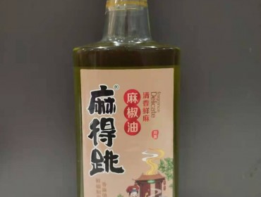 麻得跳麻椒油400ml